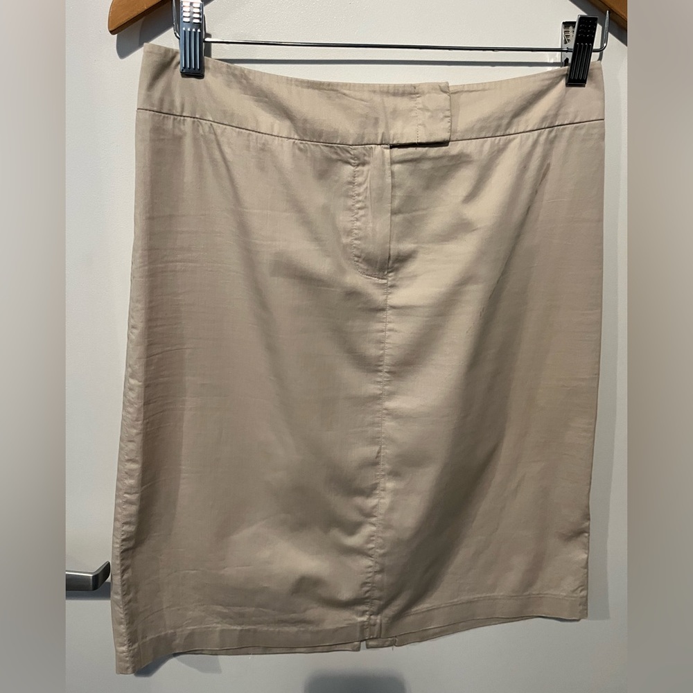 Khaki skirt - cotton